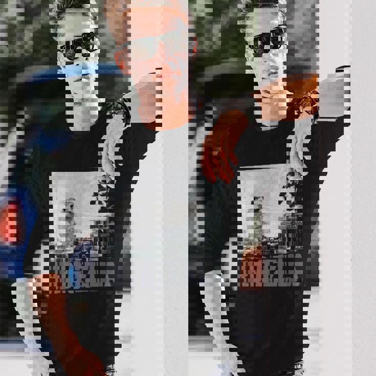 レア ハリネズミ ヒーロー 新聞写真 ハリネズミアート 長袖Tシャツ 彼への贈り物