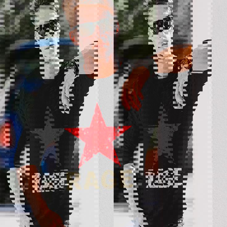 レイジ・アゲインスト・ザ・ミュージック ヴィンテージマシンスタイル 長袖Tシャツ 彼への贈り物