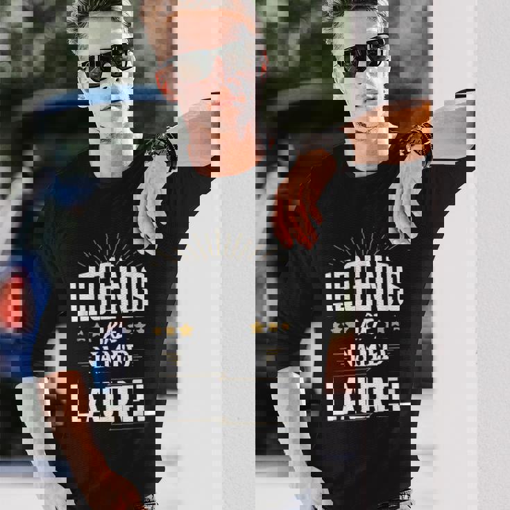 レジェンド・イズ・ネーム・ローレル 長袖Tシャツ 彼への贈り物