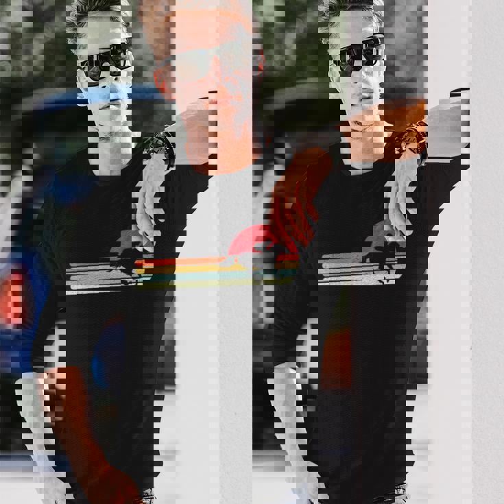 レトロビンテージ競馬デザイ 馬 ウマ レース 馬 乗馬 競馬 面白い 文字入り メンズ おもしろグッズ ネタ 長袖Tシャツ 彼への贈り物