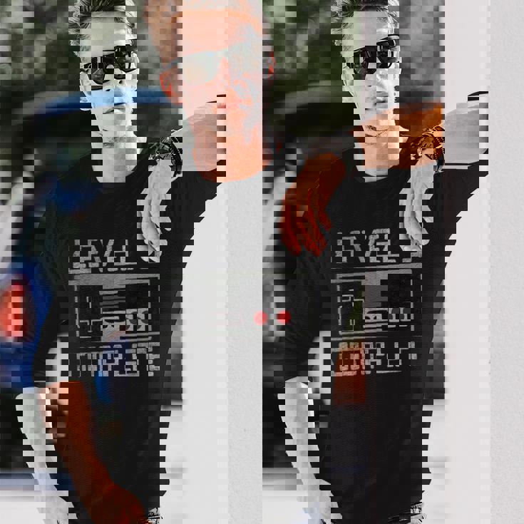 レベル 3 コンプリート 3 Year 3Rd Wedding Anniversary For Him Her 長袖Tシャツ 彼への贈り物