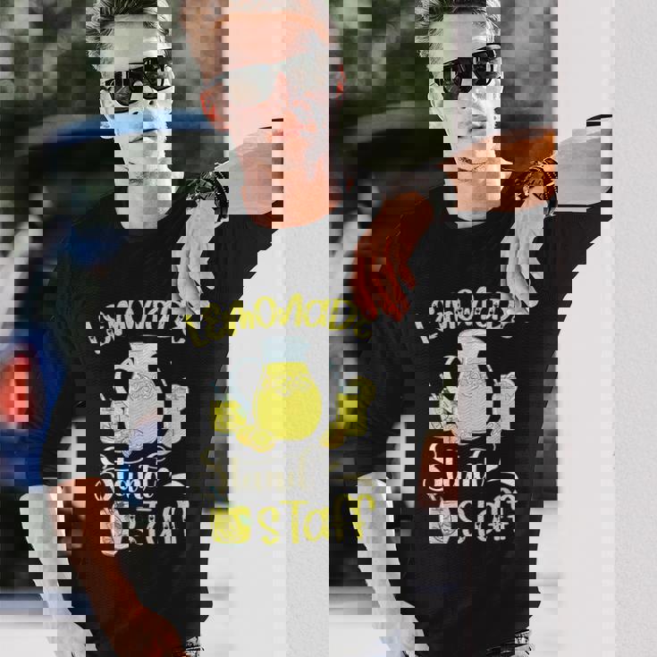 レモンジュース レモネードスタンド スタッフ レモン好き レモネードスタンド 長袖Tシャツ 彼への贈り物