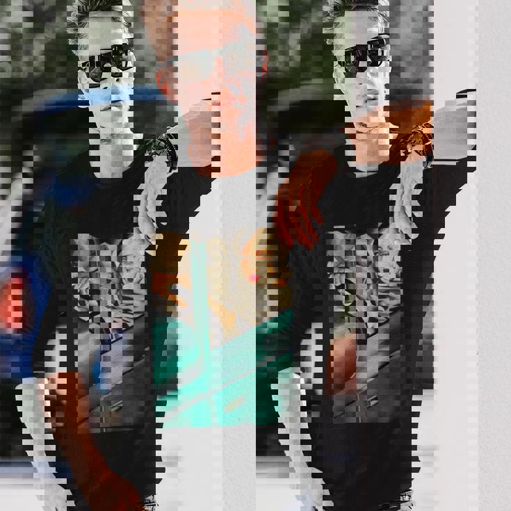 レンピカセルフポートレートの絵画autoportrait タマラ・ド・レンピッカ 長袖Tシャツ 彼への贈り物