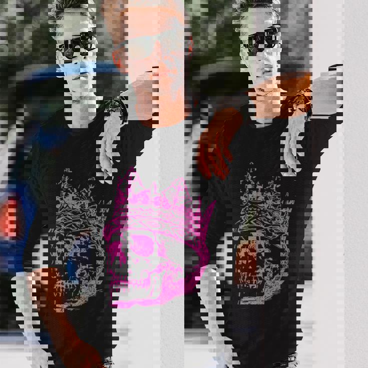 ロイヤル スカル 長袖Tシャツ 彼への贈り物