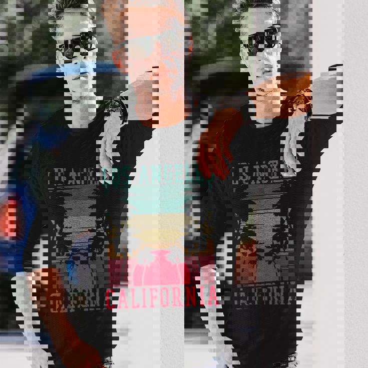 ロサンゼルス La カリフォルニア アメリカ ヴィンテージ Usa お土産 長袖Tシャツ 彼への贈り物