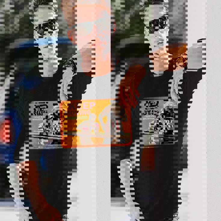 ロッキーキープ・ムービング・フォード・アポロ・ファイト 長袖Tシャツ 彼への贈り物