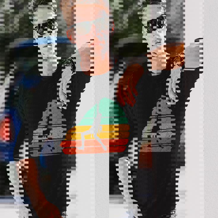 ロッククライミング レトロスタイル ボルダリング 長袖Tシャツ 彼への贈り物