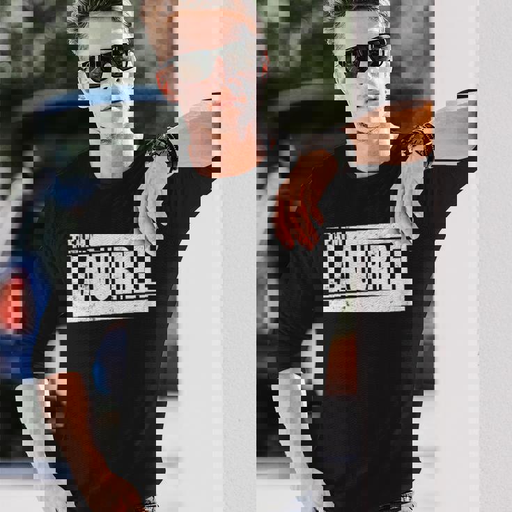 ローレルチャレンジ-チームローレル 長袖Tシャツ 彼への贈り物