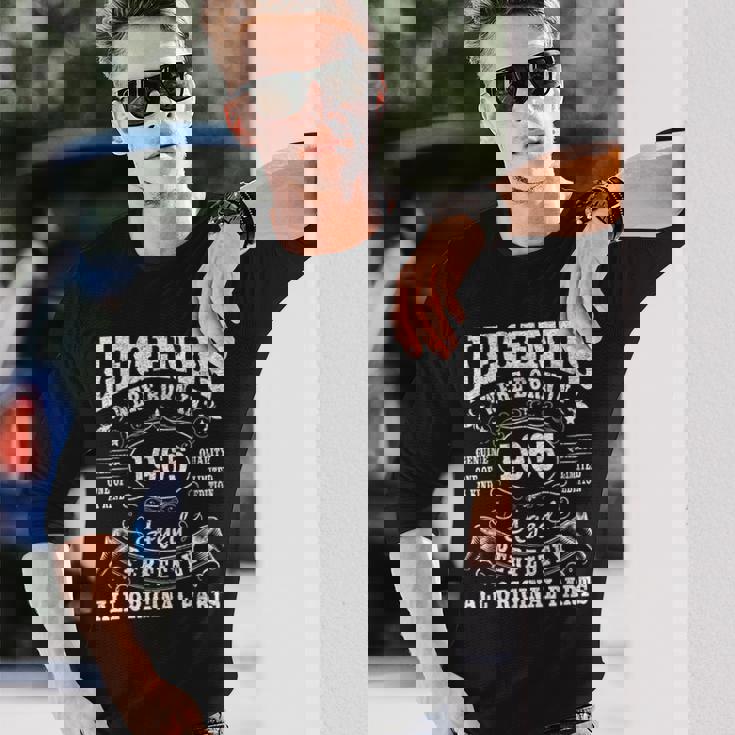 ヴィンテージ 1965 60 歳のギフト 男性 60 歳の誕生日 長袖Tシャツ 彼への贈り物