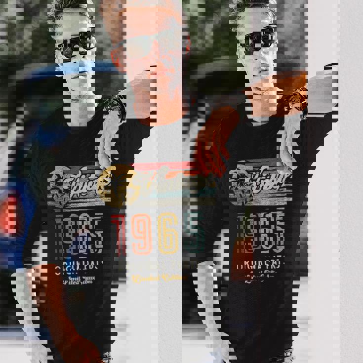 ヴィンテージ 1965 オリジナルパーツ パームス 60歳の誕生日 長袖Tシャツ 彼への贈り物