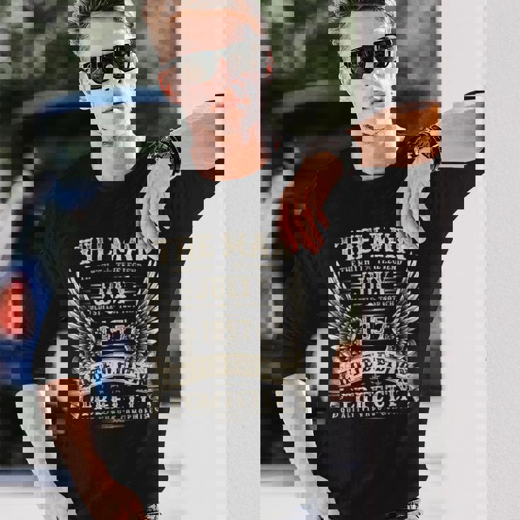 ヴィンテージ 68歳 男性 ギフト 1957年7月 68歳の誕生日 長袖Tシャツ 彼への贈り物