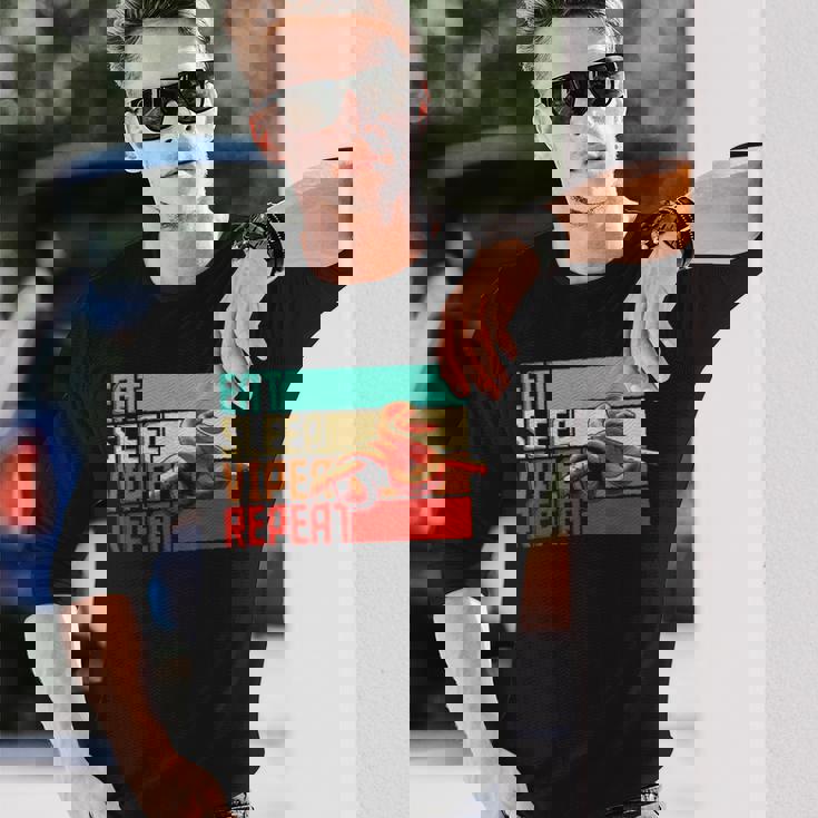 ヴィンテージ Eatleep Repeatiper 長袖Tシャツ 彼への贈り物