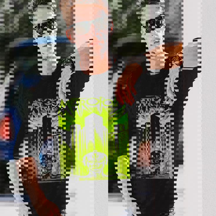 ヴィンテージ オタク メトロポリスf映画 科学教師 オタク 長袖Tシャツ 彼への贈り物