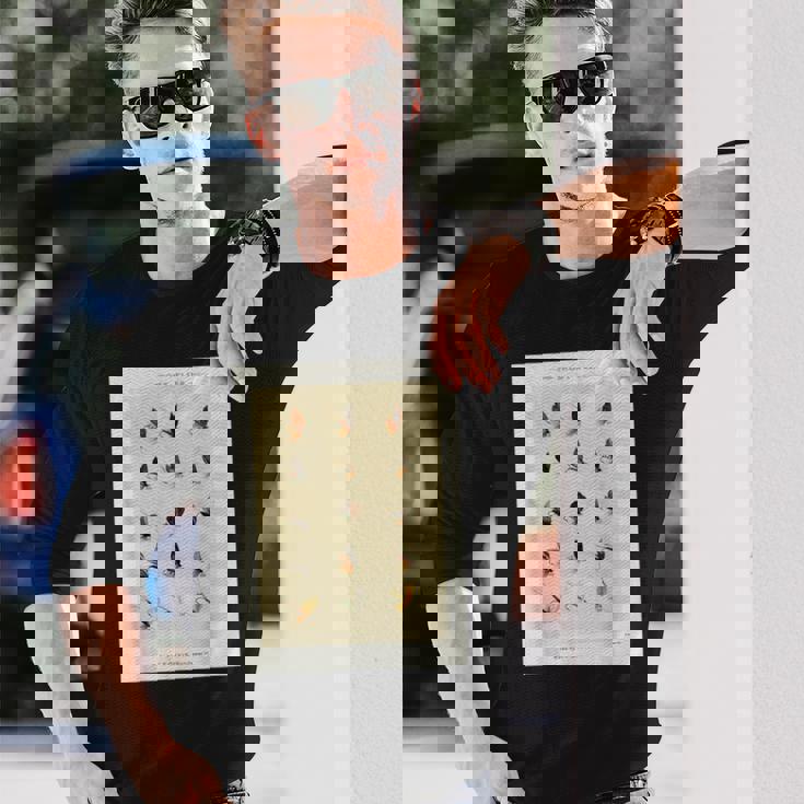 ヴィンテージ トラウトフィッシング フライ メアリーオービス フィッシャーマンアート 長袖Tシャツ 彼への贈り物