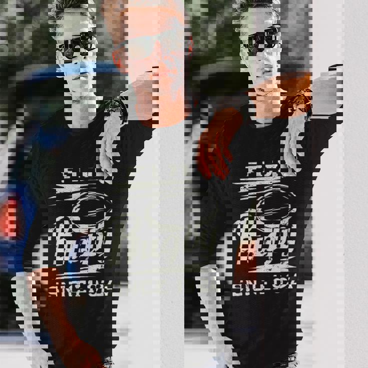 ヴィンテージ フィジー ラグビー 1924年以来 長袖Tシャツ 彼への贈り物