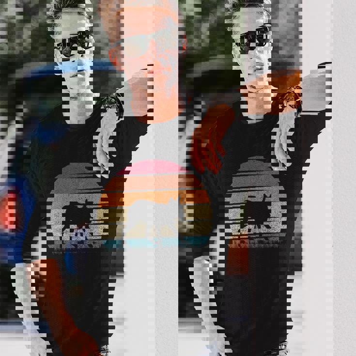 ヴィンテージ レトロ サンセット パタゴニア マーラ 恋人 アンティーク調 長袖Tシャツ 彼への贈り物