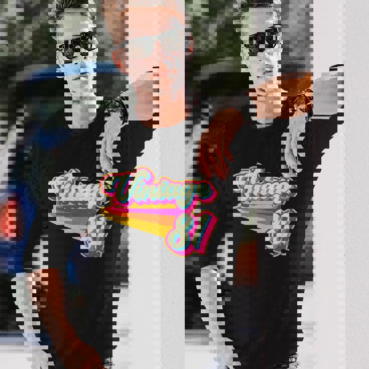 ヴィンテージ1981バブルガム 長袖Tシャツ 彼への贈り物