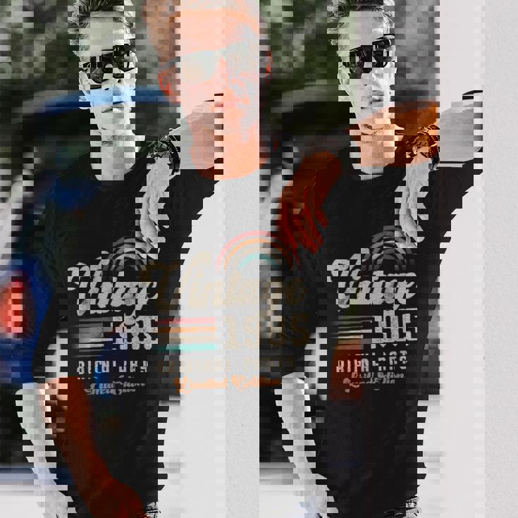 ヴィンテージ1985年、誕生年40年 レトロ 長袖Tシャツ 彼への贈り物