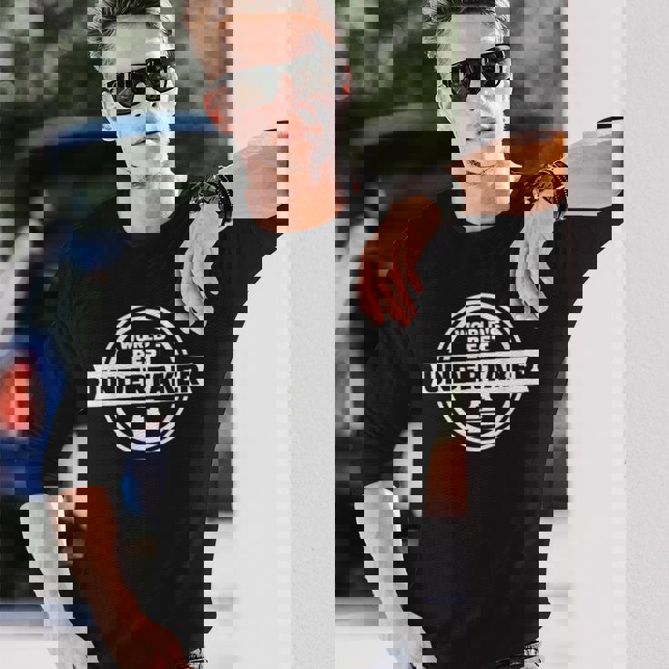 世界最高のアンダーテイカー 長袖Tシャツ 彼への贈り物