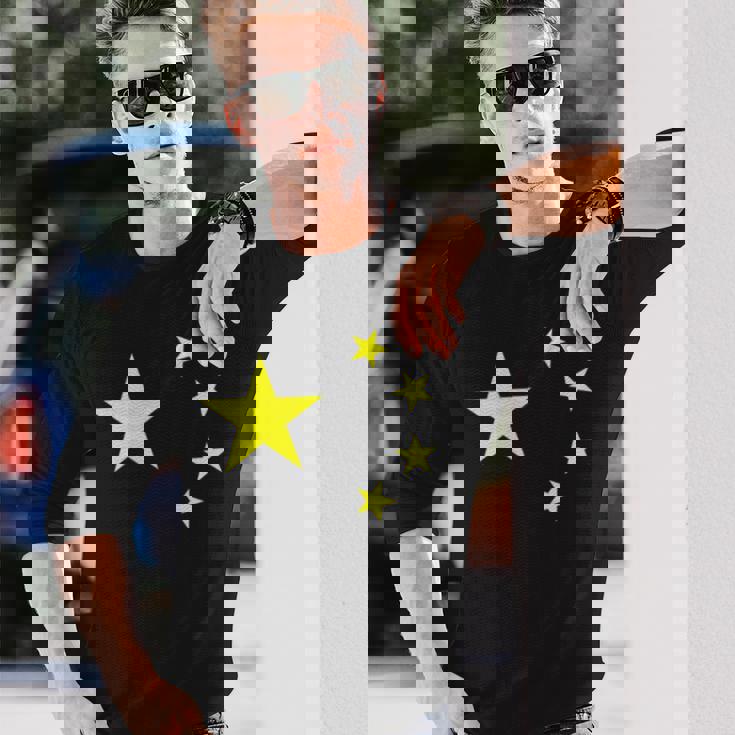 中国国旗 中国人民共和国 中国 中国 長袖Tシャツ 彼への贈り物