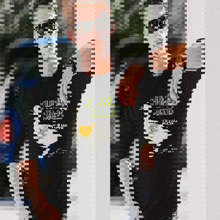 人造ドライオールズ 未来は過去 長袖Tシャツ 彼への贈り物