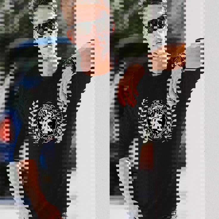 伝統的なスキンヘッドsHARP、大井、スカ、スキンヘッド-シャープ 長袖Tシャツ 彼への贈り物