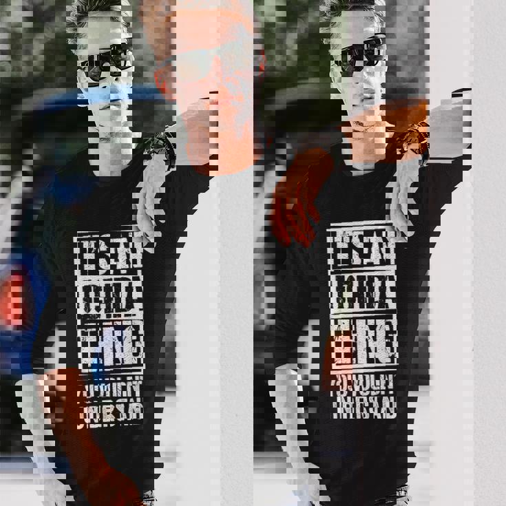 内田苗字名字 An Uchida Thing You Wouldn't Understand Family Name 長袖Tシャツ 彼への贈り物