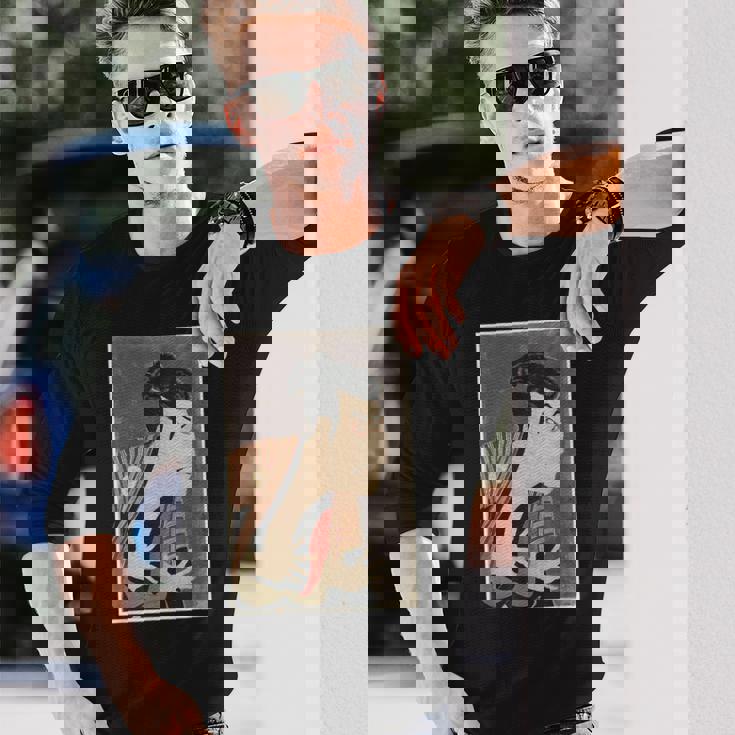 写楽《浮世絵》歌舞伎【日本・世界の名画】日本画 和柄 美術館アート 長袖Tシャツ 彼への贈り物