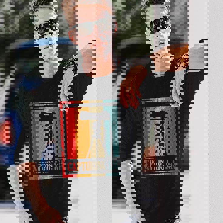 写真家 カメラ 写真撮影 デジタルカメラ 長袖Tシャツ 彼への贈り物