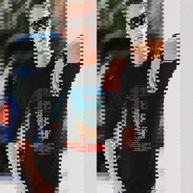 剣道 日本の武道 デザイン 長袖Tシャツ 彼への贈り物