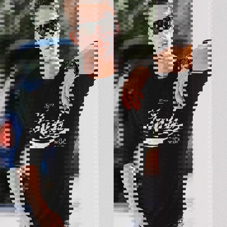 剣道を楽しもう 長袖Tシャツ 彼への贈り物