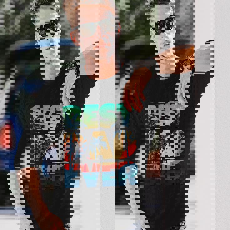 史上最高のお父さん 長袖Tシャツ 彼への贈り物