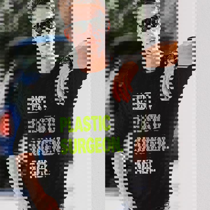 史上最高の形成外科医 長袖Tシャツ 彼への贈り物