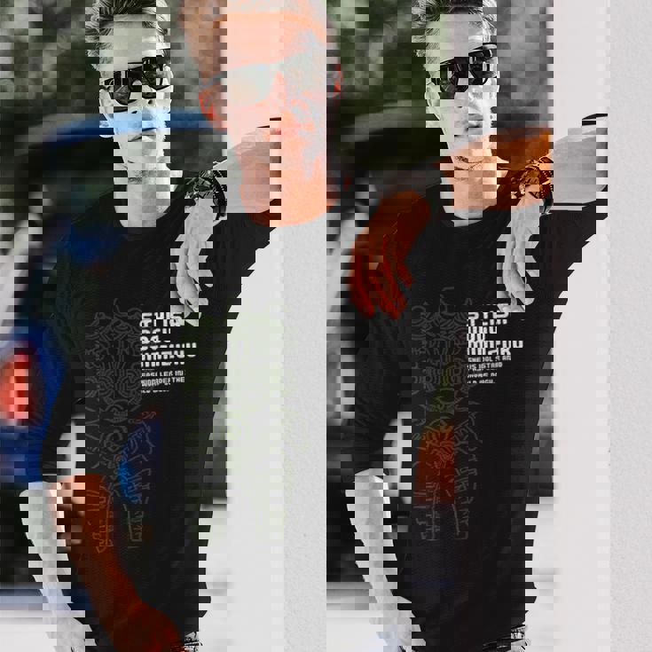 土偶 みみずく土偶 縄文 はにわ おしゃれ かわいい シュール 長袖Tシャツ 彼への贈り物