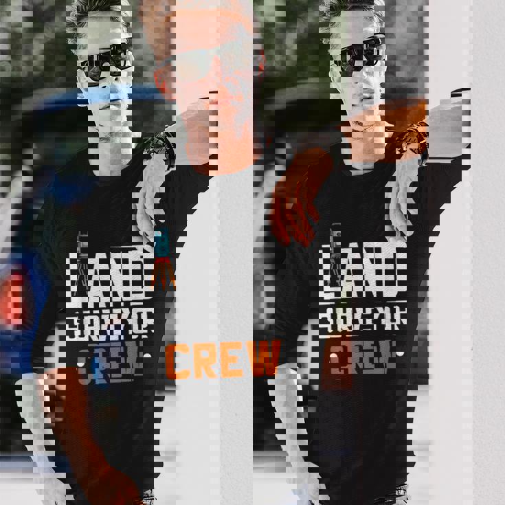 土地家屋調査士 クルー 土地家屋調査士 測量 土地家屋調査士 長袖Tシャツ 彼への贈り物