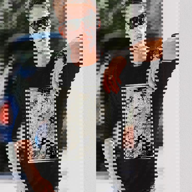 夢 By オーブリー・ビアズリー 1894 長袖Tシャツ 彼への贈り物