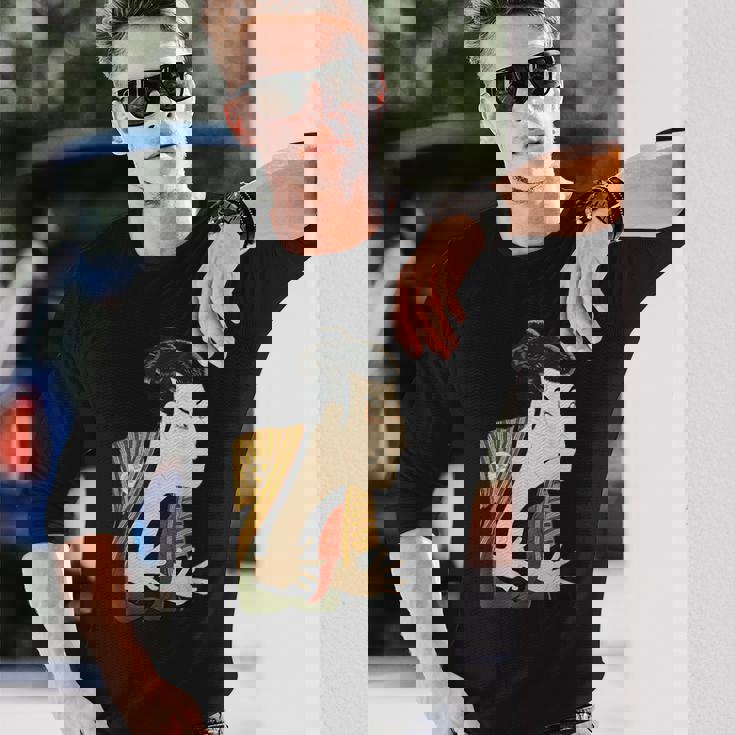 大谷鬼次の奴江戸兵衛 演 長袖Tシャツ 彼への贈り物