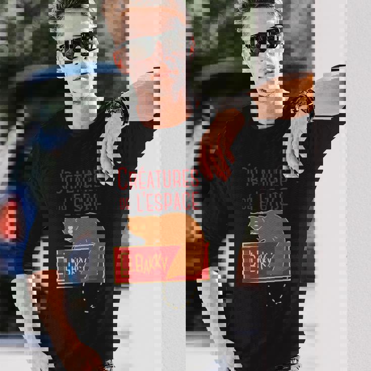 宇宙動物エルバッキー 長袖Tシャツ 彼への贈り物