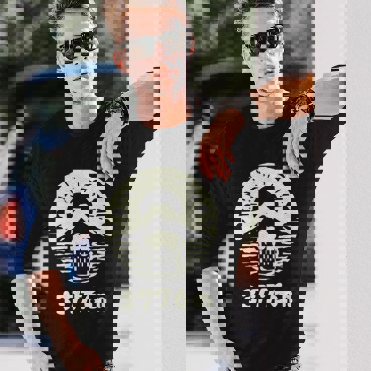 富士山3776ｍ 長袖Tシャツ 彼への贈り物