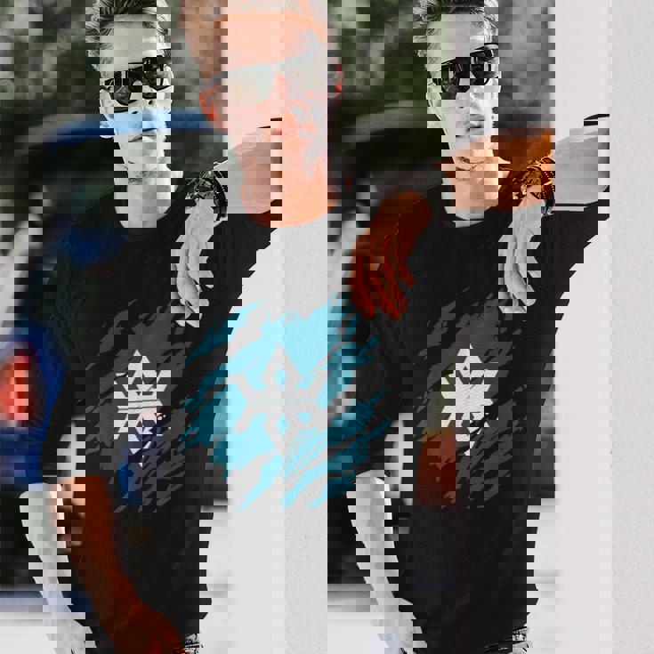 岩手県旗 長袖Tシャツ 彼への贈り物