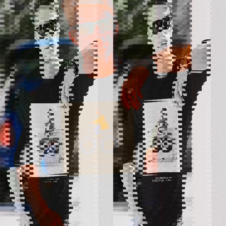 巻き戻しはできません 長袖Tシャツ 彼への贈り物