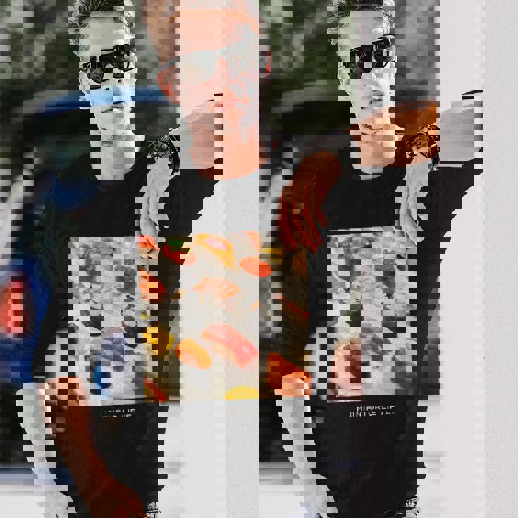 巻き風呂 長袖Tシャツ 彼への贈り物