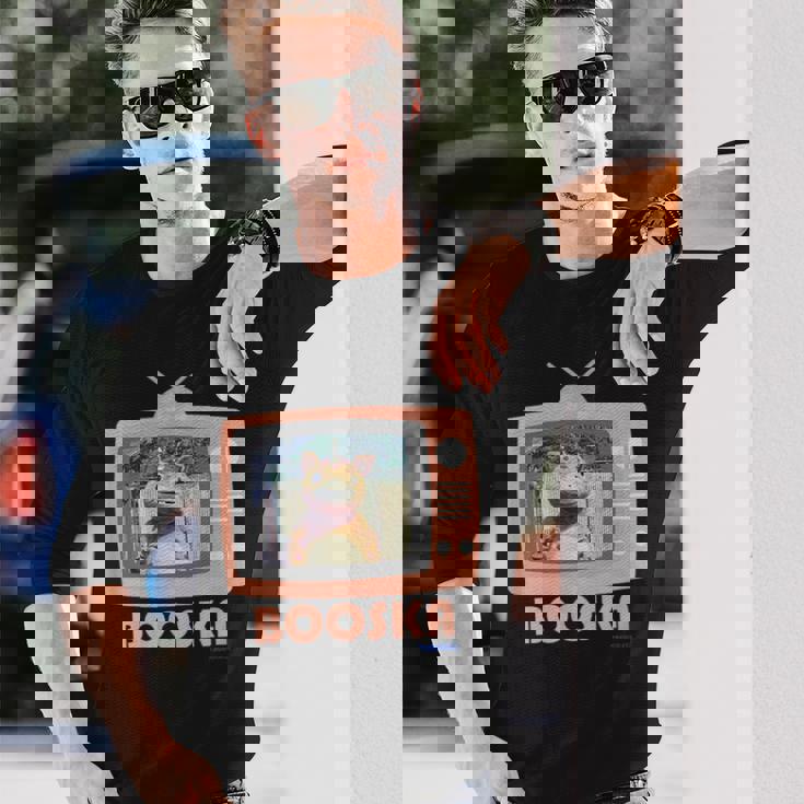 快獣ブースカシリーズ Tvレトロ03 長袖Tシャツ 彼への贈り物