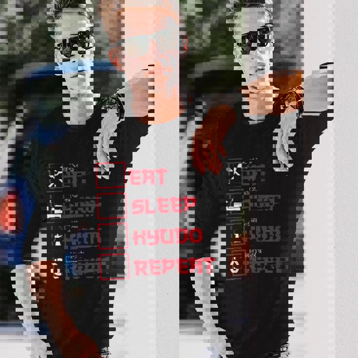 愉快な弓道アパレル日本アーチェリーサムライ 長袖Tシャツ 彼への贈り物