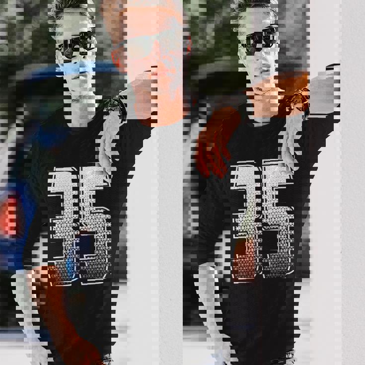 数字 35 サーティファイブ 長袖Tシャツ 彼への贈り物