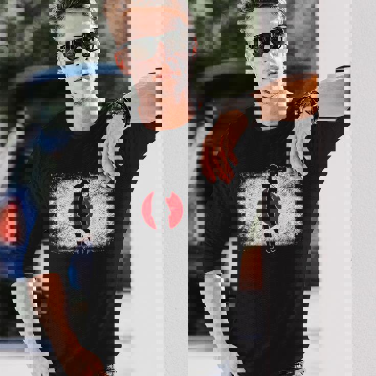 日本 日の丸ゴルフ選手 ゴルファー 長袖Tシャツ 彼への贈り物