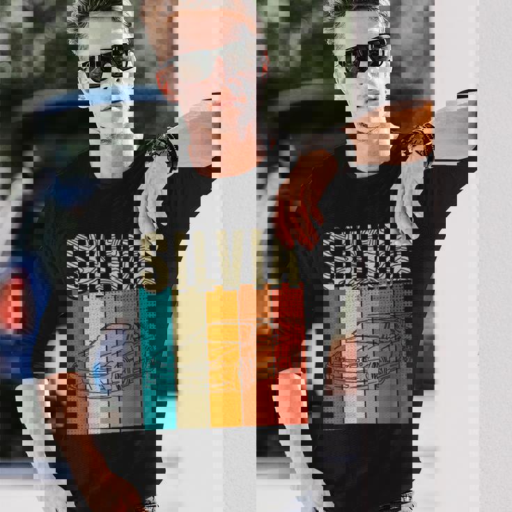 日本シルビア15 チューニング スポーツカー レジェンド 90年代 ヴィンテージ 長袖Tシャツ 彼への贈り物