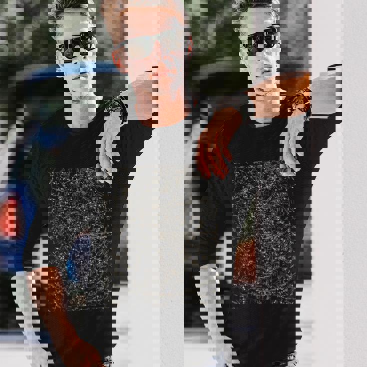 星座地図 天文学 占星術 長袖Tシャツ 彼への贈り物