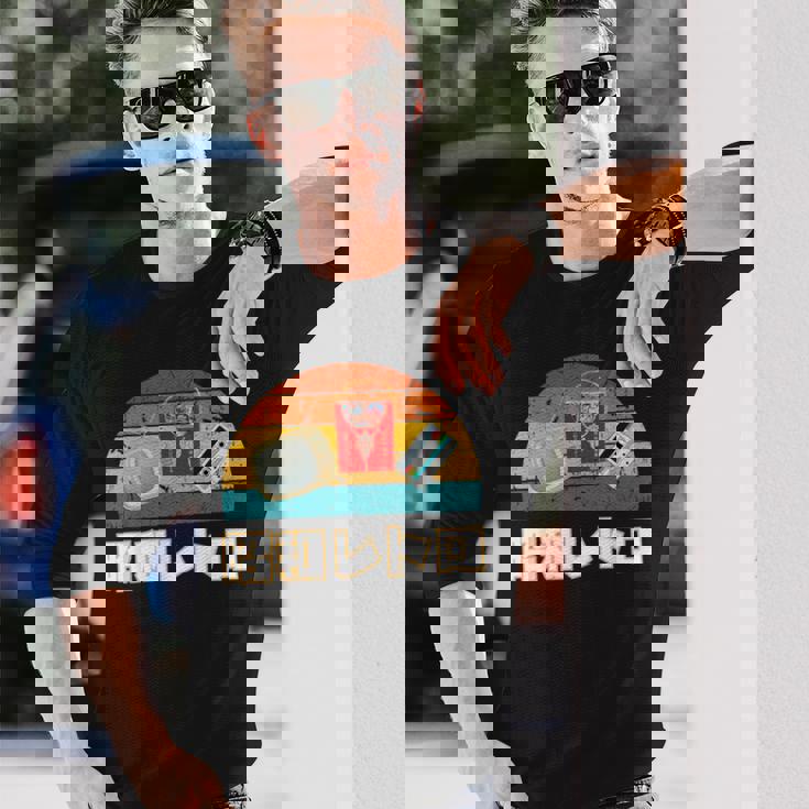 昭和レトロ Showa Era Retro Nostalgic 長袖Tシャツ 彼への贈り物