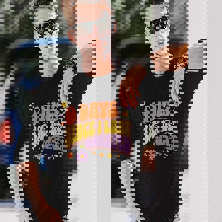 最後のキューフィングから0日間 キューフィング Queef 恥ずかしい 長袖Tシャツ 彼への贈り物